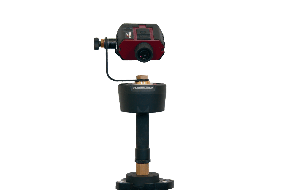 TruPulse 200x laser rangefinder mounted on top of a MapStar TruAngle II encoder.