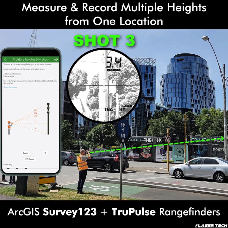 Arcgis Survey123 Trupulse Workflows Boost Productivity Laser Tech 8662